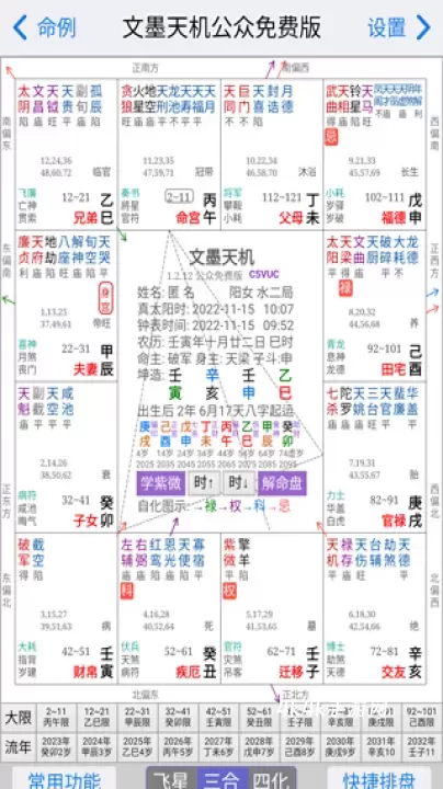 文墨天机紫微斗数排盘_https://m.4k4k.cn_系统工具_第5张